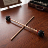 Yarn-Wrapped Marimba Mallets Wooden Vibraphone Mallets Soft Professional for Performance