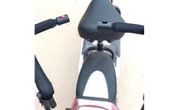 Child Seat Guard Rail with Latch Padded Cycle Safety Guard Rail Safety Fence Openable for Toddlers, Family Commutes