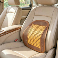 Car Support with Mesh Ergonomic Car Back Cushion Long-Lasting for Long Drives