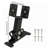 Coated Roof Mounting Bracket U-Shaped Cradle Roof Riser Beam Bracket