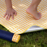 Outdoor Picnic Blanket Camping Mat - Waterproof, Thickened, Portable for Hiking, Beach, and Tent