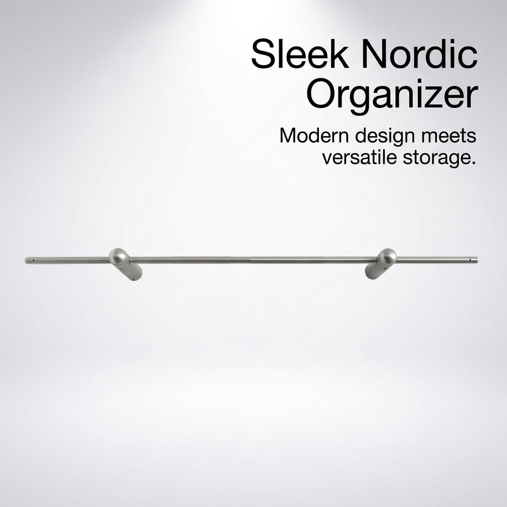 Wall Mounted Drying Rack and Towel for Kitchen Utensil Storage, Space Aluminum Holder with Hanging