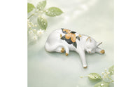 Garden Cat Decoration Cute Sleeping Cat Ornament Decorative Home Decor for Balcony, Terrace, Courtyard