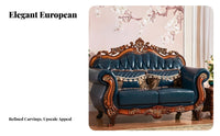 Navy Chesterfield Couch Luxury Design Tufted 3-Seater Chesterfield traditional design Sofa for Interior Designers, Homeowners, Lounge Area, Office, Bedroom