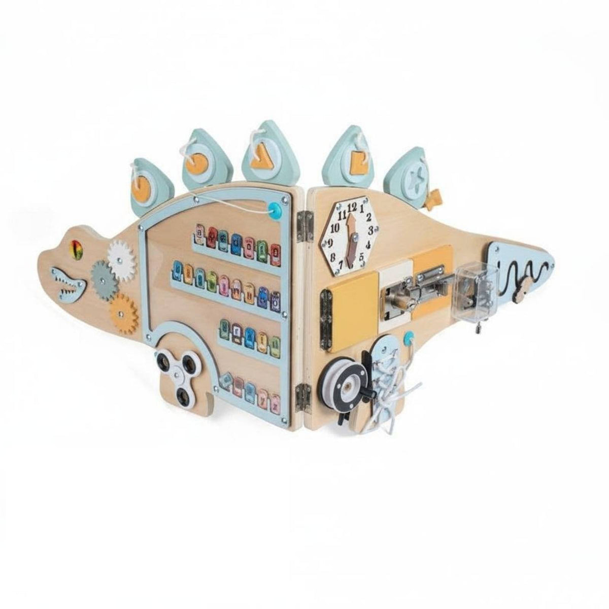 Wall Activity Board Interactive Wall Busy Board Motor Skills Children's Toy for Preschoolers