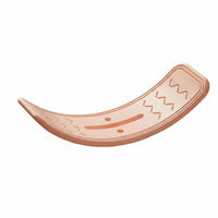 Curved Balance Board Opening Ended Play Wobble Board Non-Slip Surface Physical Activity Toy for Playroom