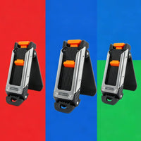 Stainless Steel Quick-Clamp Tool Hanger Reinforced Nylon Waist Belt Tool Hanger Fits up to 2.7 Inch Belts Work Gear Foldable
