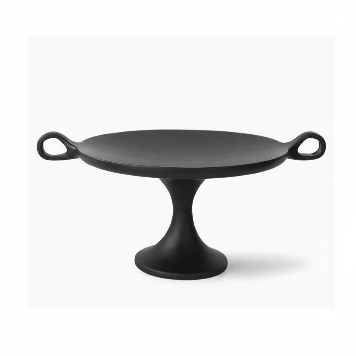 Double Handle Fruit Tray Decorative Retro Wooden Display Tray Fruit Platter for Guesthouse