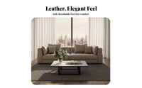 Straight-Line Couch Italian design adaptable L-Shaped Couch Set Light Luxury Living Room Furniture for Homeowners, Lounge Area, Home Interior, Office