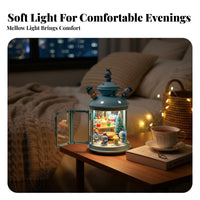 Cartoon Figure Display Light Handmade G When T Illuminated Miniature Scene Box House Decoration Finished Product Option
