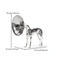 Dog Figurine Abstract Dog Sculpture Nordic for Entryway, Bedroom, Art Collectors