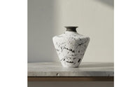 Japanese Aesthetic Vase Rustic Decorative Piece Item Minimalist Design for Lobby Area