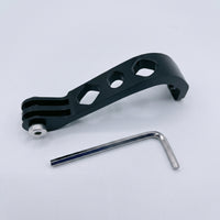 Lightweight Cycle Light Mount Bracket Hollow Bike Light Bracket with Hex Key Curved Front Fork Mount Long-Lasting for Cyclists