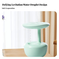 Large Capacity Anti-Levitation Humidifier Quiet Operation Water Drop Backflow Humidifier Automatic Shut-Deactivate for Parents, Bedroom