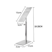 Adjustable Footwear Display Stand Stainless Steel Single Shoe Riser Easy Assembly for Closet