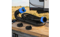 Flexible RV Sewage Hose with End Caps Corrugated RV Sewer Hose Sturdy Kit Rugged for Motorhome