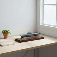 1:700 CV-6 aircraft carrier Model Highly Detailed USS Vessel Model Realistic Navy Details