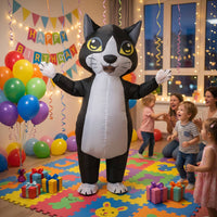 Full Body Inflatable Costume Halloween Animal Costume Lightweight Mascot Suit Funny for Stage Performances