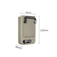 Built in Light Waist Fan High Speed Breeze Neck Fan Hands-Hands-off Portable Appliance Rechargeable for Construction Workers, Campers, Worksite, Camping, Outdoor
