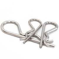 304 Stainless Steel R-Type Cotter Pin B-Type Wave Pin Hairpin Locking Pin