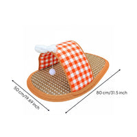 Slipper Pet Bed Breathable Slipper Kitten Mat Easy to Clean for Sleeping, Dogs