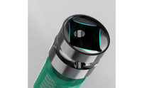 Knurled Grip Power Drill Conversion Head Compact Telescopic Drill Adapter Textured Surface Impact Wrench Adapter Metal