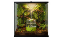 High-Frequency Reptile Humidifier Adjustable Terrarium Humidifier Fine Mist Reptile Fogger Quiet for Amphibian Keepers, Vivarium