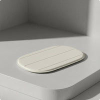 Polished Surface Oval Cooling Mat Rounded Corners Raised-Edge Cooling Tray Easy to Clean Pet Gear Portable