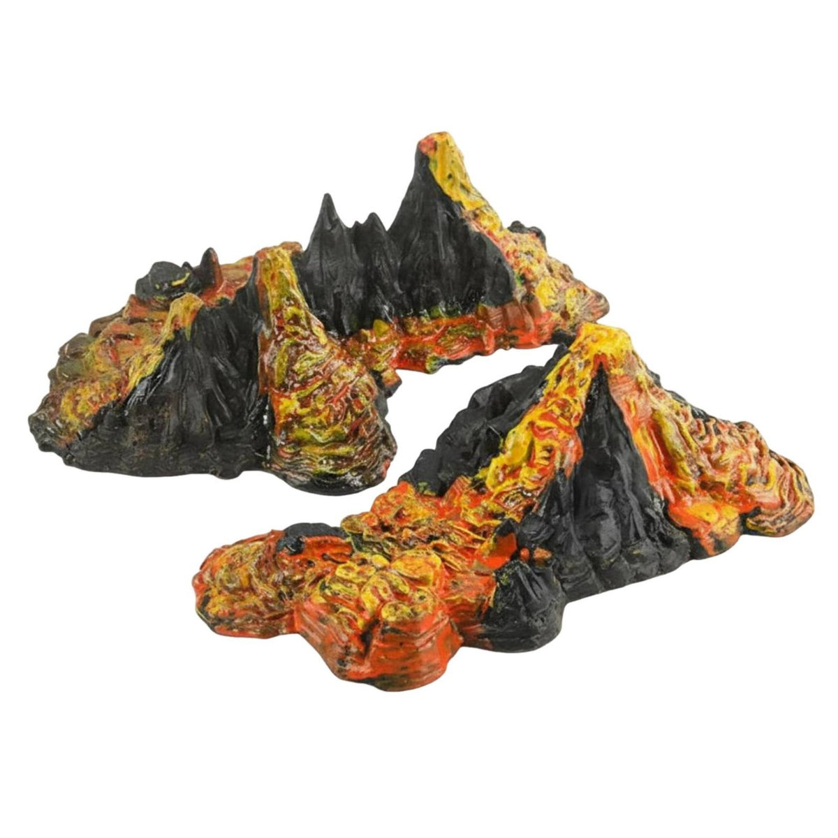 Mountain Model Set Realistic Design Exploding Mountain Figurine Hand Painted Diorama Scenery for Kids, School Project, Cake Decoration