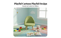 Rounded Corners Cartoon creature Chair Sturdy Construction children's Furniture Stable and Safe Toddler Stool Strong Load-Bearing for Toddlers, Preschoolers, Parents, Living Room, Entryway, Bedroom, Playroom