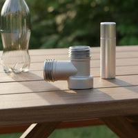 DIY Sparkling Water Carbonation Cap Kit Food Grade Stainless Steel Ball Lock Carbonation Cap Portable Dispensing PET Bottle Carbonator for Homebrewers, Parties