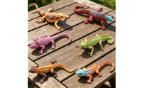 Realistic Reptile Figurine Educational Model Toy Science Education Reptile Figure for Kids, Classroom, School
