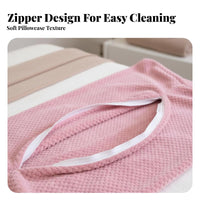 Breathable Wave Shaped Pillow Ergonomic Design Beauty Salon Pillow for Estheticians, Massage Clients, Spa, Bedroom