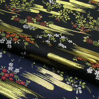 Japanese Kimono Obi Silk Brocade Fabric for Doll Clothes & Stage Decor