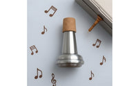 Metal Suona Mute 11 Cm Tall Cork-Topped Mute Flared Base Wind Instrument Part