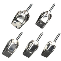 Stainless Steel Multi-Purpose Food Scoop for Ice, Flour, Rice, and More