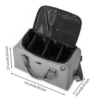 Golf Clothes Bag Custom Insignia Printable Golf Trip Bag Detachable Divider Duffel for Men and Women, Weekend Trips