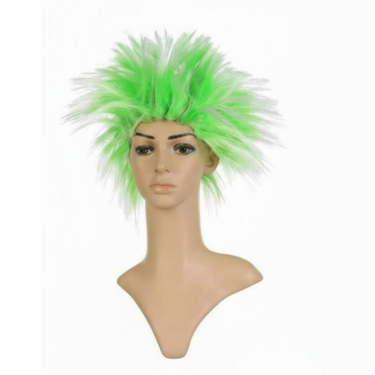Mohawk Look Cockscomb Headpiece Colorful Design Themed Synthetic Headpiece Pre-Lookd Costume Accessory Easy to Wear for Performers, Cosplayers, Stage Performances, Cosplay Events, Halloween, Festivals
