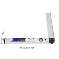 Foldable Digital Angle Level LCD Display Folding Angle Level Bubble Vials Hand Tool Locking Knob