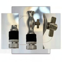 Metal Hi-Hat Clutch with Felt Knurled Hi-Hat Clutch Polished Drum Hardware Compact for Gigs