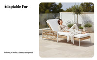 4 Pieces Weather-Resistant 4-Piece Rope Weave Seating Modern design aesthetic Outdoor Furniture sturdy Frame Patio Conversation Set Thick cushy paddings for Interior Designers, Garden lovers, Balcony, Sunroom, Backyard, Porch