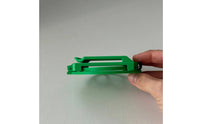 Foldable Belt Drink Holder Plastic Snap-on Beverage Holder Circular Loop Waist Accessory Green