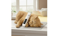 High High-Power Pet Clipper Dog Clipper Low Noise Rechargeable Pet Clipper Quiet Electric Pet Shaver Detachable Blades for Home Grooming