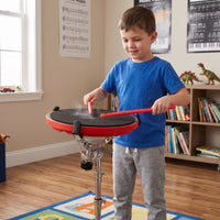Drum Training Pad with Drumsticks Low-Noise Drum Practice Pad with Sticks Responsive Percussion for Pre-Practice