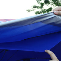 Large Outdoor Patio Umbrella with UV Protection for Beach, Market, and Advertising