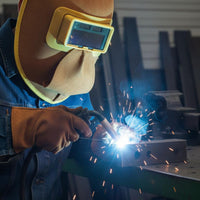 Solar Powered Metal-Joining Eye Guard Protection Self-Darkening Metal-Joining Visor Adjustable Strap