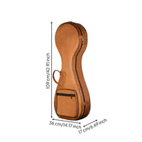 musical instrument Case with Hygrometer Hard-Sided musical instrument Case Secure Instrument Bag for Artists, Students, Travel