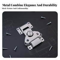 Recessed rotary wing Latch Padsecureable Recessed wing Latch for tour cases