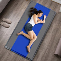 Inflatable Mattress and Air Bed for Single Person, Extra Wide Air Mattress and Camping Mat, Thick Sleeping Mat for Hiking Gear, Waterproof Mat