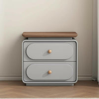 mid-century-inspiredera Modern design Storage Nightstand Leather-Like Surface Single-Drawer End Table Fully Assembled Bedside Cabinet Minimalist Design for Homeowners, Apartment Dwellers, Students, Guest Room, Hotel, Office